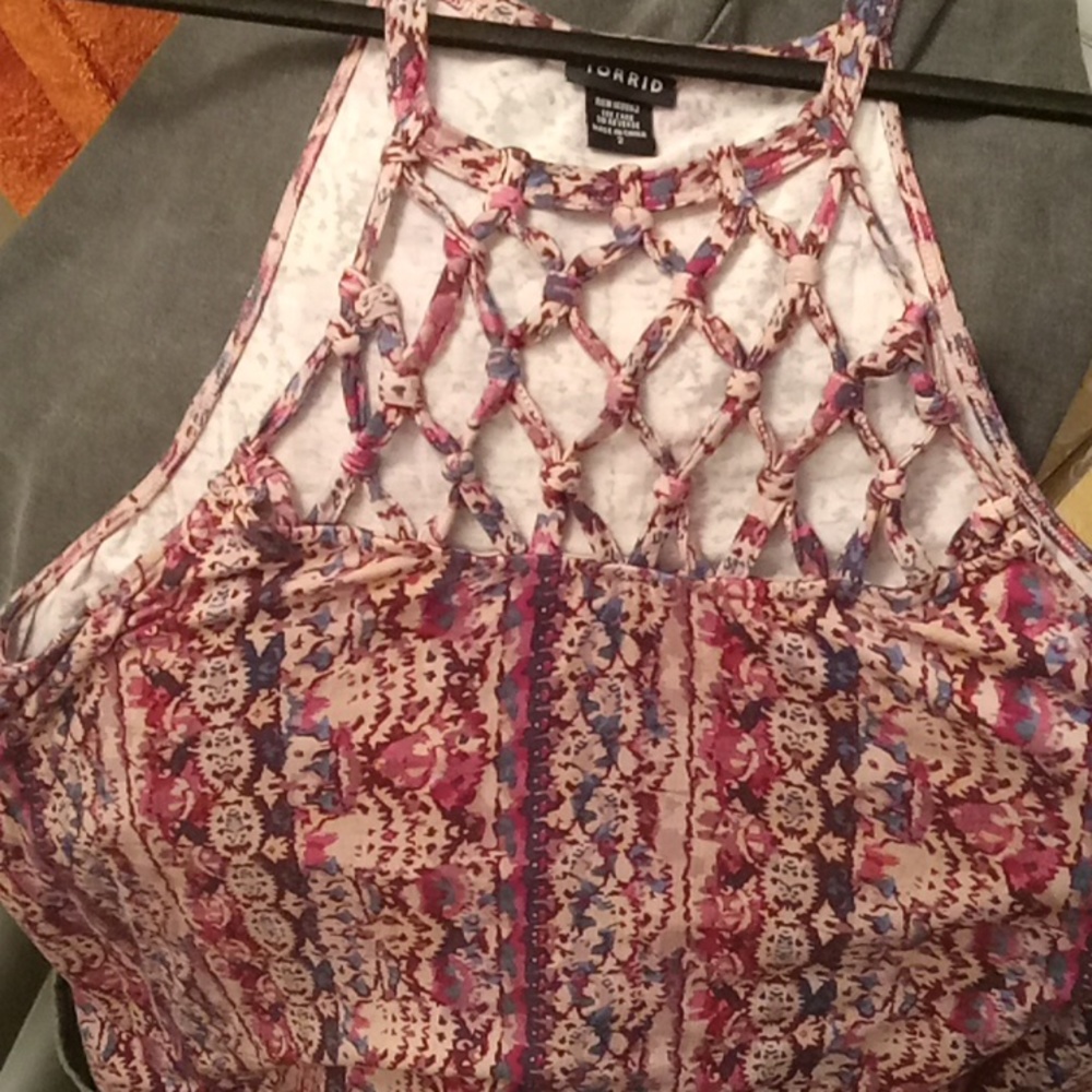 Torrid Sz2 Long Tank / Short Dress - Picture 5 of 5